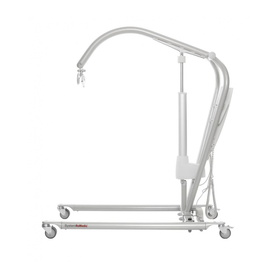 Handicare SystemRoMedic Vega505EE User Manual
