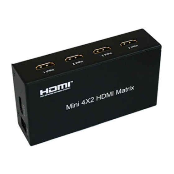 HDMI SX-MX03 Operating Instructions
