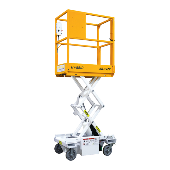 Custom Equipment Hy-Brid Lifts I Series Maintenance & Troubleshooting Manual