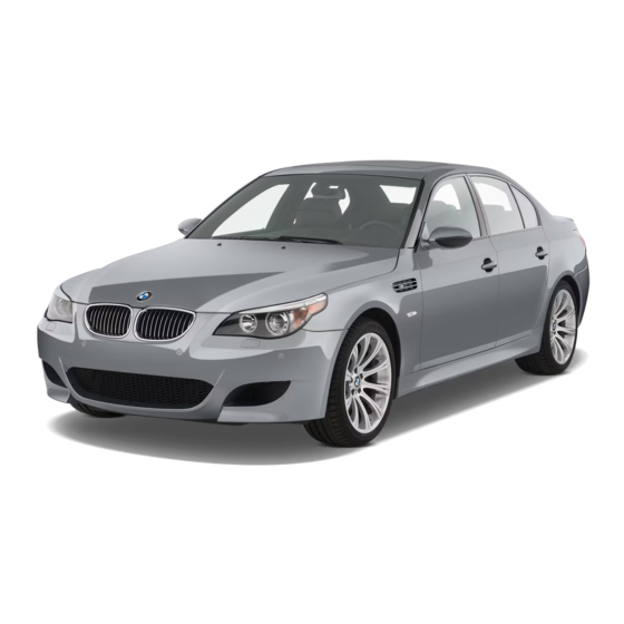 BMW 2009 M5 Owner's Manual
