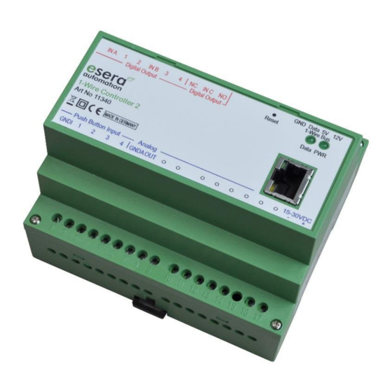 esera automation Auto-E-Connect 11340 Manuals
