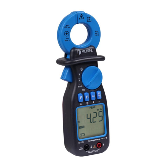 METREL MD 9273 Instruction Manual