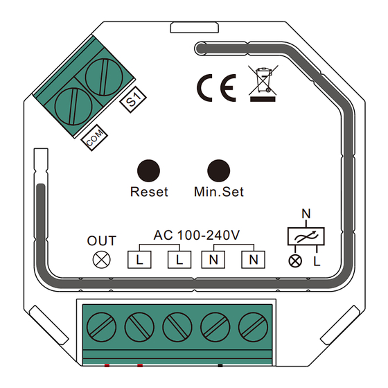 Namron ZIGBEE DIMMER TW 400W Manual