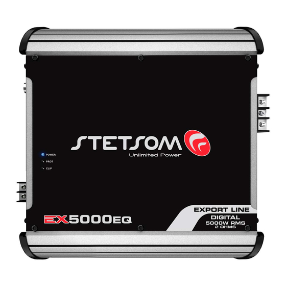 StetSom EXPORT LINE EX5000EQ User Manual