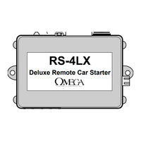 Omega RS-4LX Owner's Manual & Installation Instructions