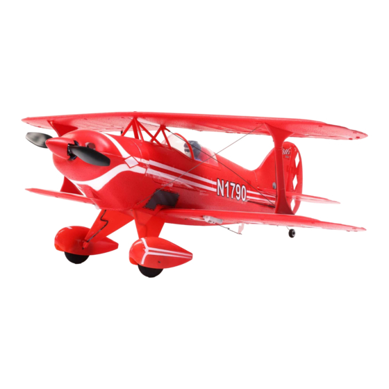 E-Flite UMX PittsS-1S Manuals