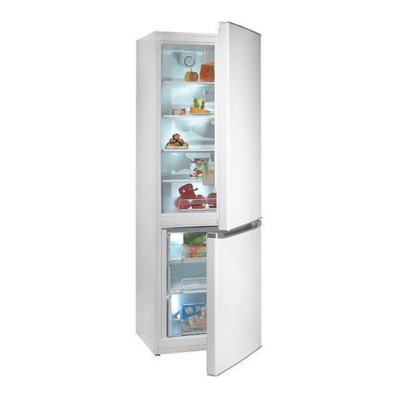 Hanseatic BCD 310CA2W Refrigerator Manuals