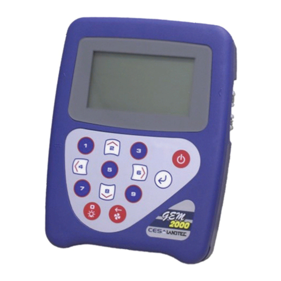 LANDTEC Geotech GEM2000 Series Operating Manual