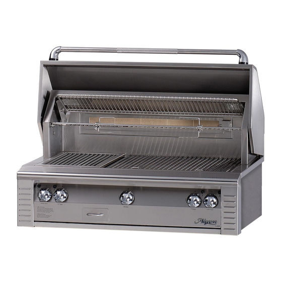 Alfresco ALX2-30 Care And Use Manual