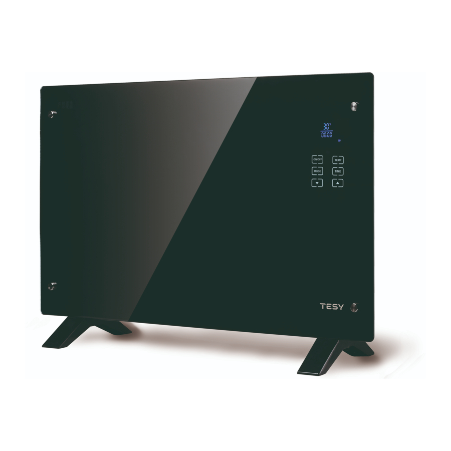 TESY CN205EASLFRWB Usage And Storage Instructions