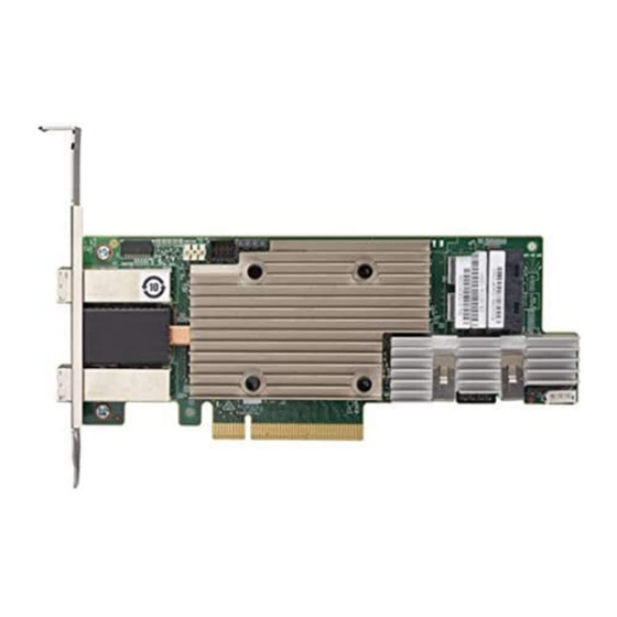 Broadcom MegaRAID SAS 9380-8i8e Quick Installation Manual