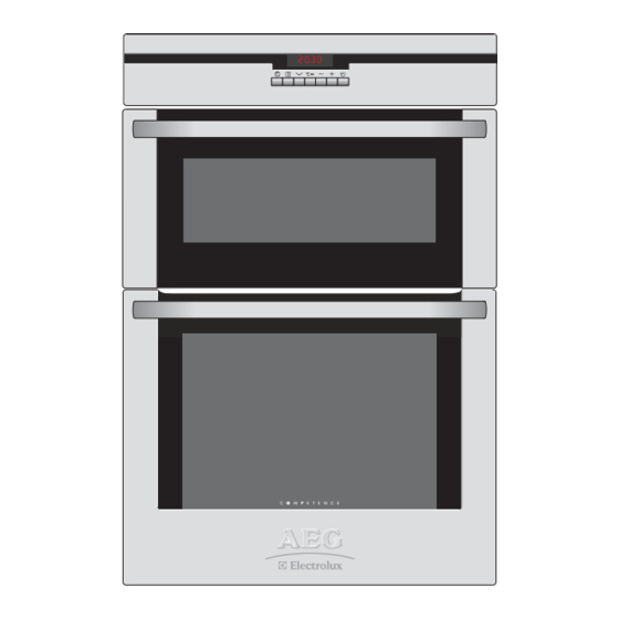 AEG ELECTROLUX COMPETENCE D8800-4M INSTALLATION AND OPERATING ...