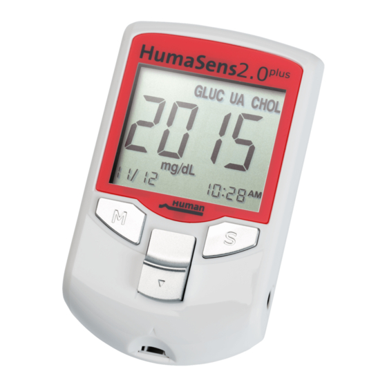Human HumaSens2.0plus User Manual