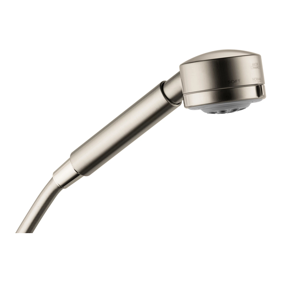 Axor hansgrohe Uno 38850 Series Quick Start Manual