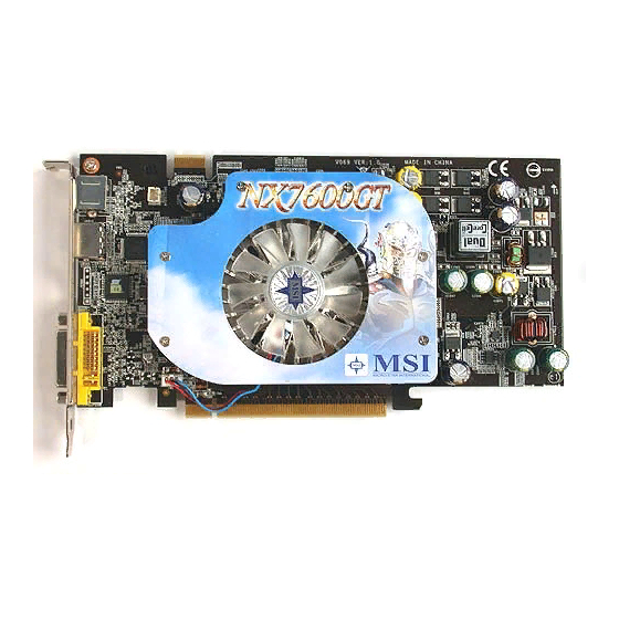 MSI NX7600GT Diamond Plus Install Manual