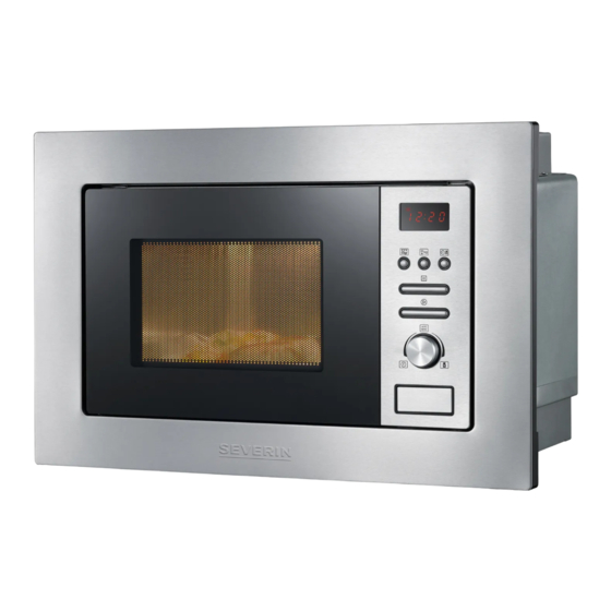 SEVERIN MW 7880 Instructions For Use Manual