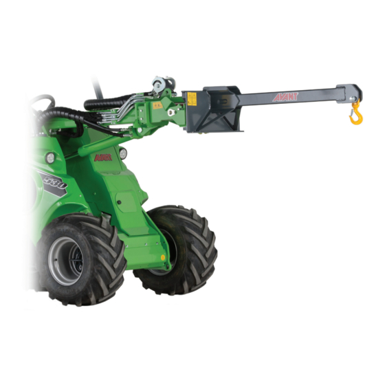 AVANT A428481 Operator's Manual
