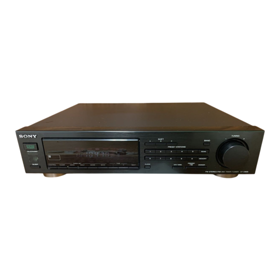 Sony ST-D905 Service Manual