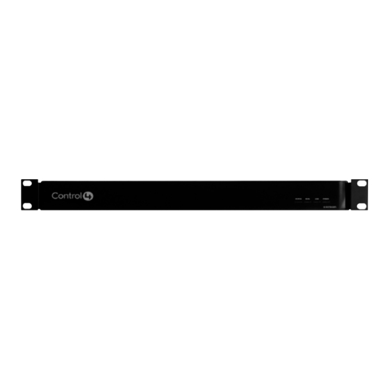 Control 4 C4-IOX-E-B Installation Manual