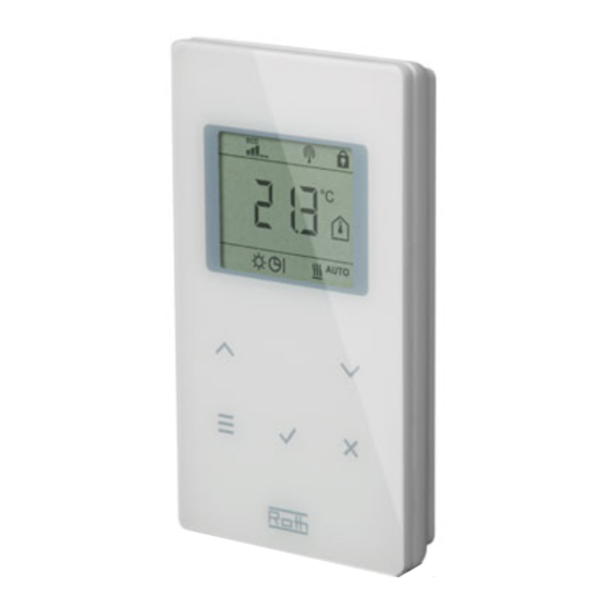 Roth EnergyLogic Touchline  230 V Manuallines For The Electrician