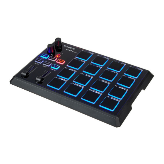 midiplus xPAD Owner's Manual
