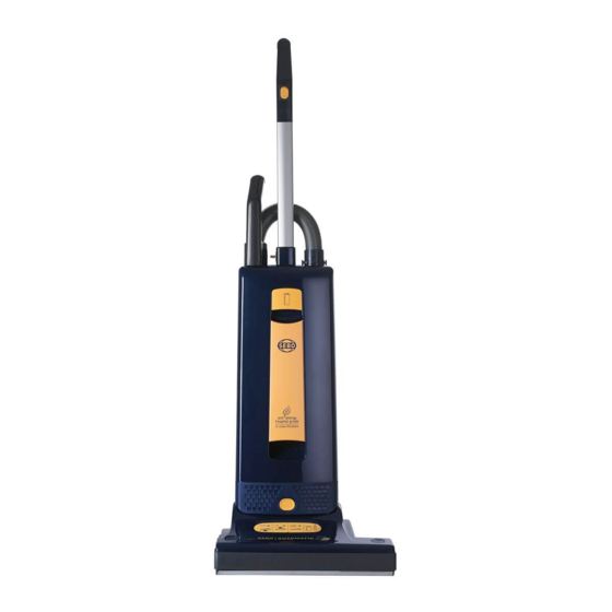 Sebo X5 User Manual