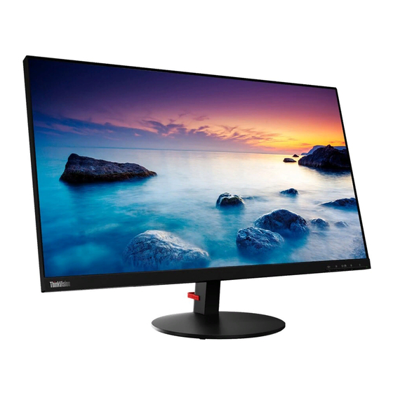 Lenovo ThinkVision S28u-10 User Manual