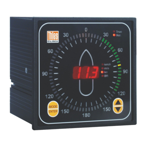 Thies CLIMA Winddisplay LED Manuals