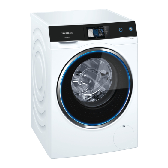 User Manuals: Siemens WM14U840 Series Washing Machine