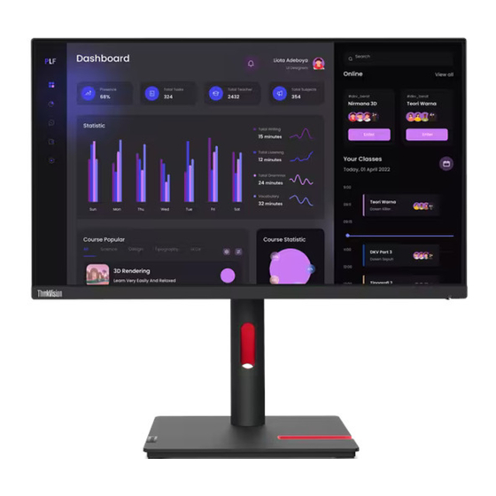 Lenovo ThinkVision T24i-30 User Manual
