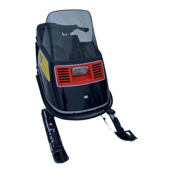 BOMBARDIER ski-doo elan 1974 Owner's Manual