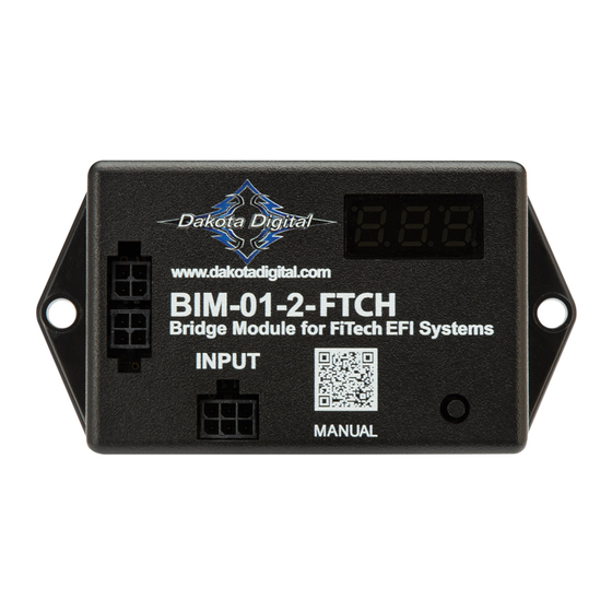 Dakota Digital BIM-01-2-FTCH Manual