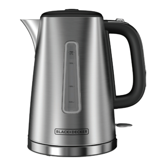 Black & Decker KE3100SKT Use And Care Manual