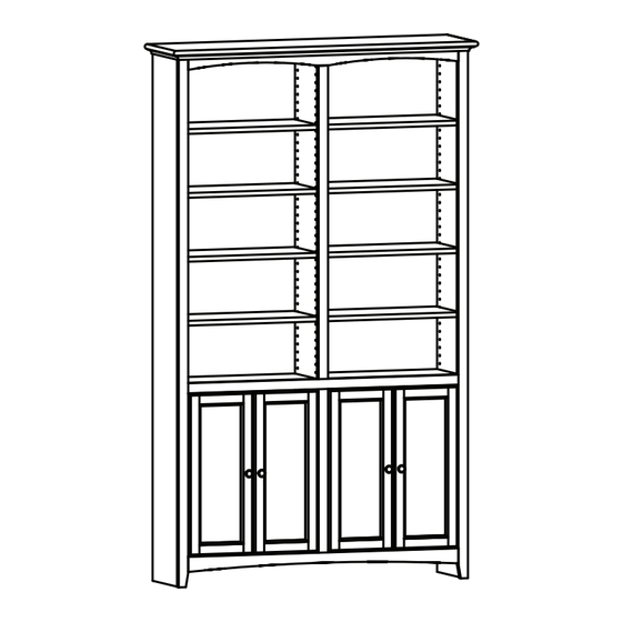 Whittier Wood Furniture McKenzie Alder 1557 Series Assembly Instructions