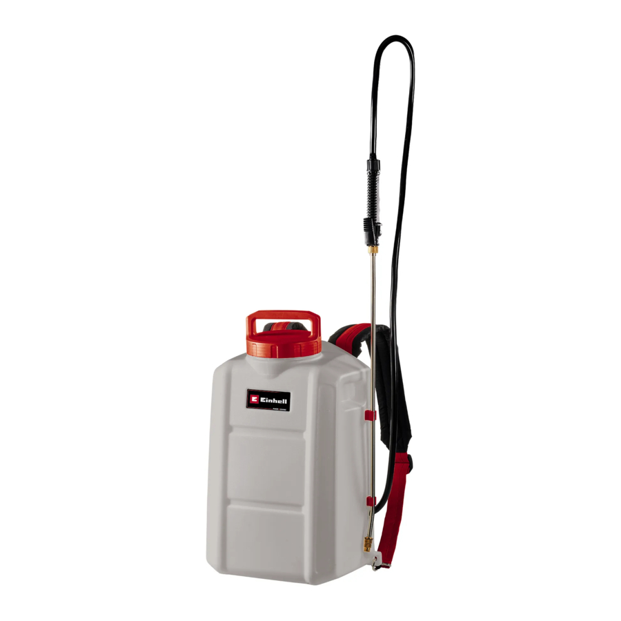 EINHELL GE-WS 18/150 Li, GE-WS 18/150 Li-Solo (34.252.30) Manual