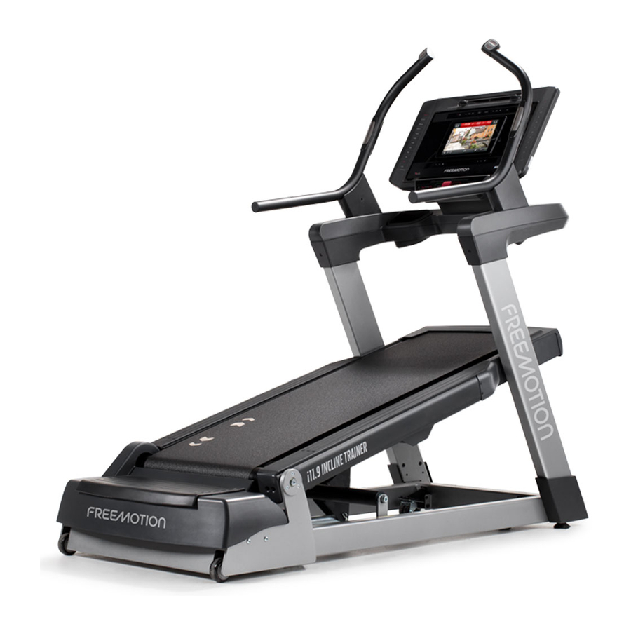 FREEMOTION I11.9 INCLINE TRAINER USER MANUAL Pdf Download | ManualsLib