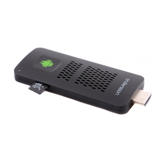 Andersson Android Smart-TV stick User Manual