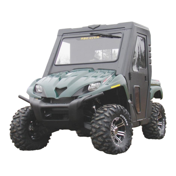 DefenderCab Kawasaki Teryx 750 Owner's Manual