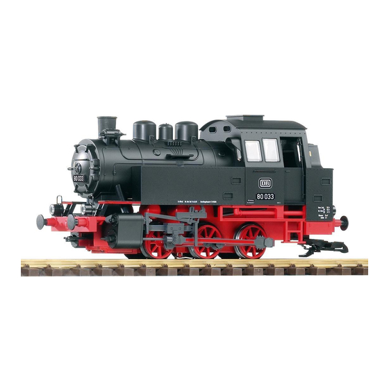 PIKO Dampflokomotive BR 80 Manuals