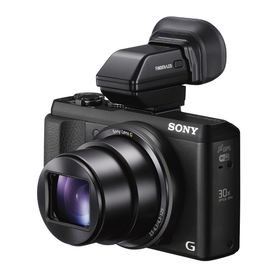 Sony DSC-HX50 Cyber-shot Instruction Manual