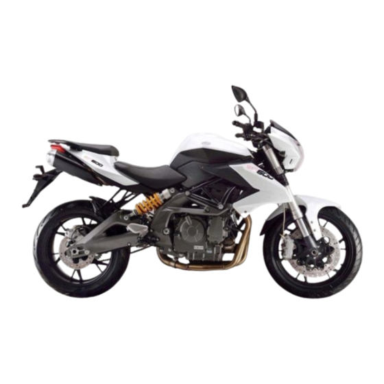 Benelli 2014 BN600 Service Manual