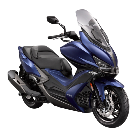 KYMCO XCITING S 400 Manual