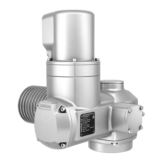 User Manuals: AUMA SA-UW Actuator Control Unit