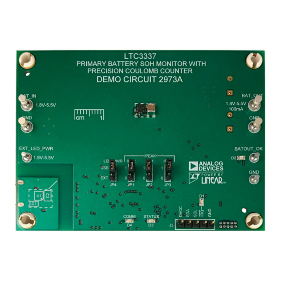 Linear ANALOG DEVICES LTC 3337 Demo Manual