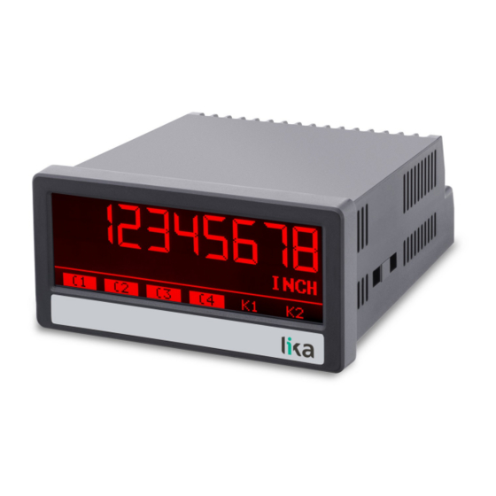 Lika LD220 User Manual