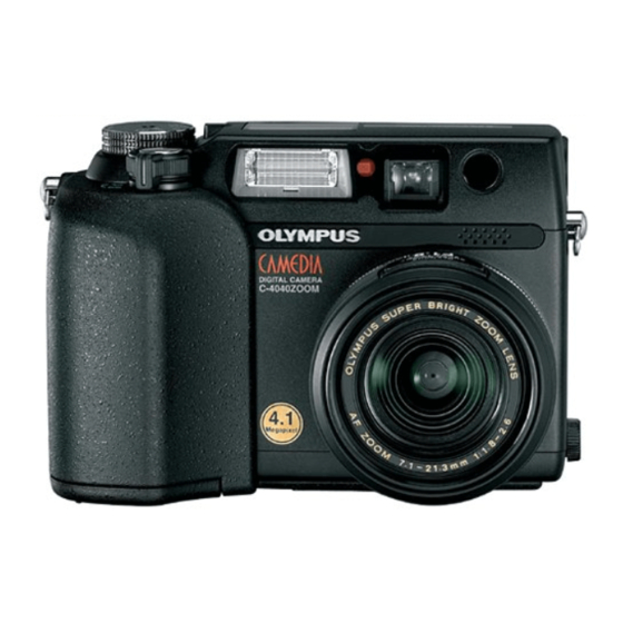 Olympus CAMEDIA C-4040 Zoom Pocket Manual
