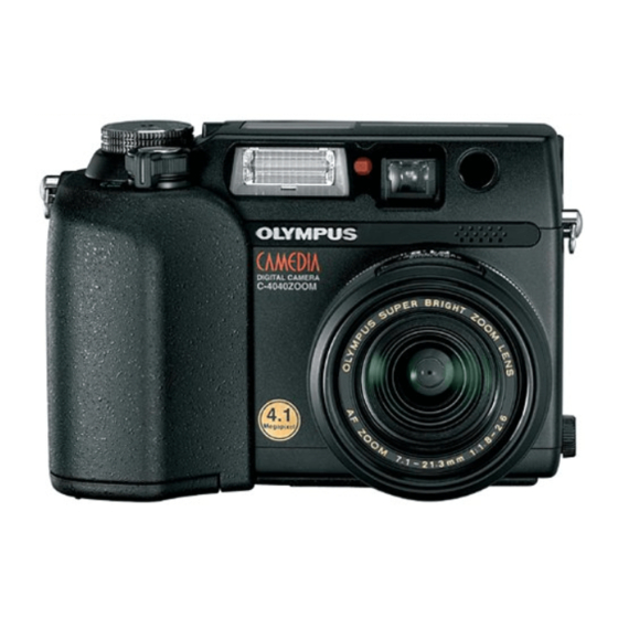 Olympus CAMEDIA C-4040 Zoom Reference Manual