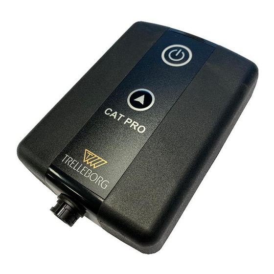 Trelleborg SafePilot CAT PRO User Manual