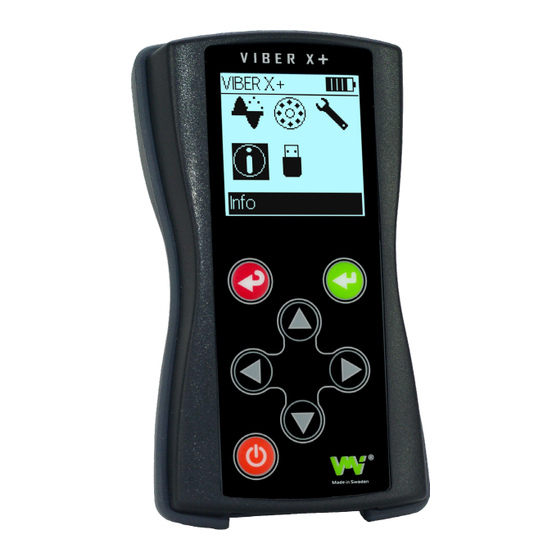VMI VIBER X+ Instrument Manual