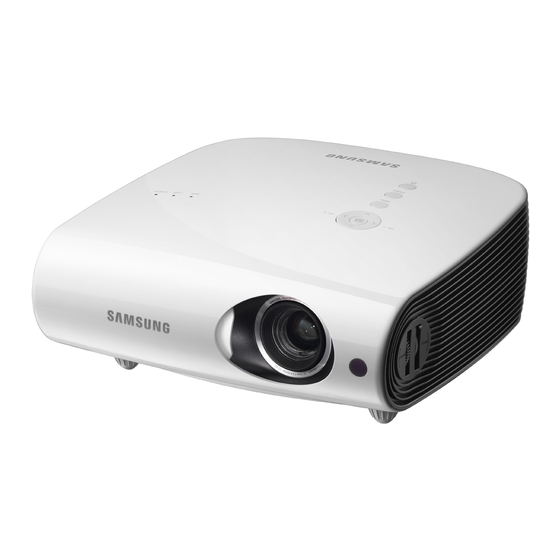Samsung SP-L330W - LCD Proj XGA 500:1 3330 Lumens HDmi S-vid 8.4LBS Spkrs Instructions Manual